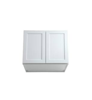 ARKA-E RW3024-SKWH Shaker Style Kitchen Cabinet in White