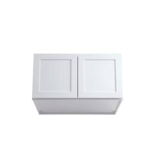 ARKA-E RW3318-SKWH Shaker Style Kitchen Cabinet in White