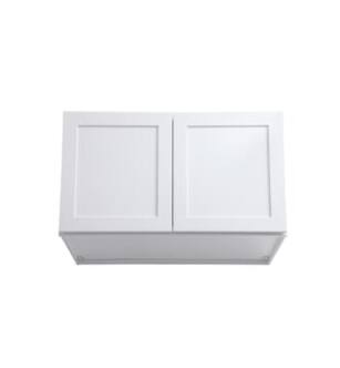 ARKA-E RW3621-SKWH Shaker Style Kitchen Cabinet in White
