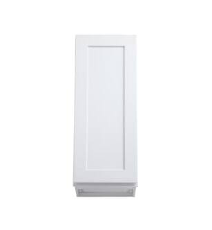 ARKA-E W1230-SKWH Shaker Style Kitchen Cabinet in White