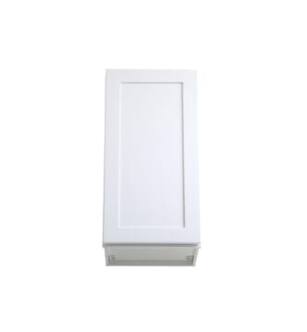 ARKA-E W1530-SKWH Shaker Style Kitchen Cabinet in White