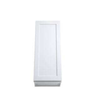 ARKA-E W1536-SKWH Shaker Style Kitchen Cabinet in White
