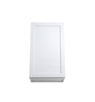 ARKA-E W2136-SKWH Shaker Style Kitchen Cabinet in White