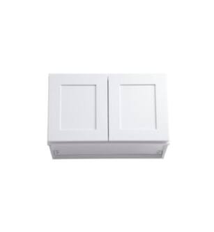 ARKA-E W2415-SKWH Shaker Style Kitchen Cabinet in White