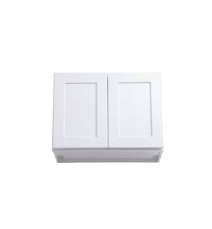 ARKA-E W2418-SKWH Shaker Style Kitchen Cabinet in White