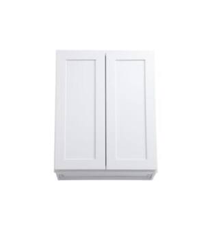 ARKA-E W2430-SKWH Shaker Style Kitchen Cabinet in White