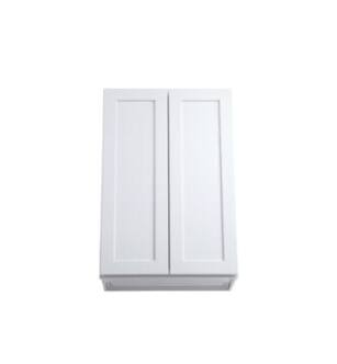 ARKA-E W2436-SKWH Shaker Style Kitchen Cabinet in White