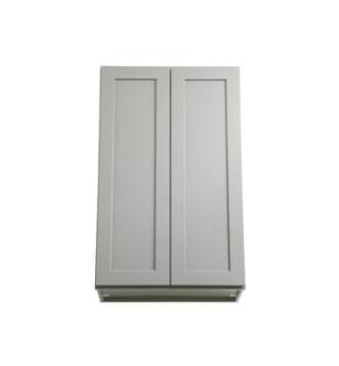 ARKA-E W2439-SKGR Shaker Style Kitchen Cabinet in Grey