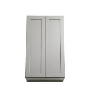 ARKA-E W2442-SKGR Shaker Style Kitchen Cabinet in Grey