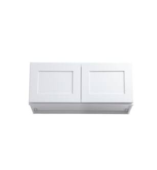 ARKA-E W2712-SKWH Shaker Style Kitchen Cabinet in White