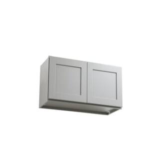 ARKA-E W2715-SKGR Shaker Style Kitchen Cabinet in Grey