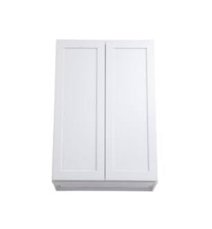 ARKA-E W3042-SKWH Shaker Style Kitchen Cabinet in White