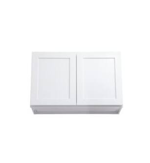 ARKA-E W3321-SKWH Shaker Style Kitchen Cabinet in White