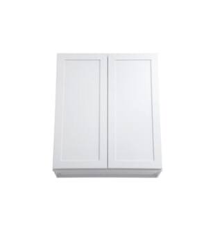 ARKA-E W3339-SKWH Shaker Style Kitchen Cabinet in White