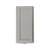 Arka WAC1236-SKGR Shaker Style Kitchen Cabinet in Grey