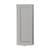 Arka WAC1239-SKGR Shaker Style Kitchen Cabinet in Grey