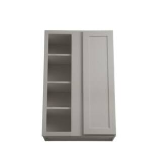ARKA-E WB2742-SKGR Shaker Style Kitchen Cabinet in Grey