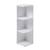 Arka WES1239-WH Shaker Style Kitchen Cabinet in White