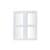 Arka WMD2430-SKWH Shaker Style Kitchen Cabinet in White