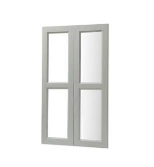 ARKA-E WMD2439-SKGR Shaker Style Kitchen Cabinet in Grey