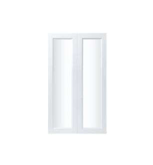 ARKA-E WMD2442-SKWH Shaker Style Kitchen Cabinet in White