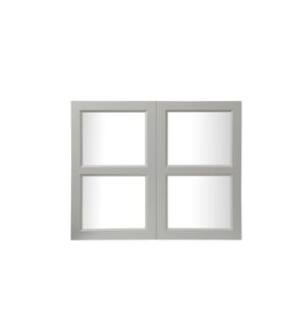 ARKA-E WMD3630-SKGR Shaker Style Kitchen Cabinet in Grey