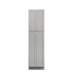 ARKA-E WP2490-SKGR Shaker Style Kitchen Cabinet in Grey