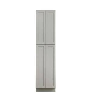 ARKA-E WP2496-SKGR Shaker Style Kitchen Cabinet in Grey