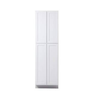 ARKA-E WP3093-SKWH Shaker Style Kitchen Cabinet in White