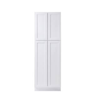 ARKA-E WP3390-SKWH Shaker Style Kitchen Cabinet in White
