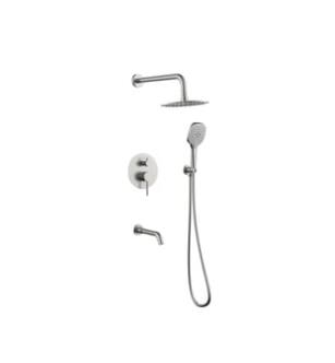 ARKA-E FAS-9002BNK Bathroom Sink Faucet in Brushed Nickel/Brushed Nickel