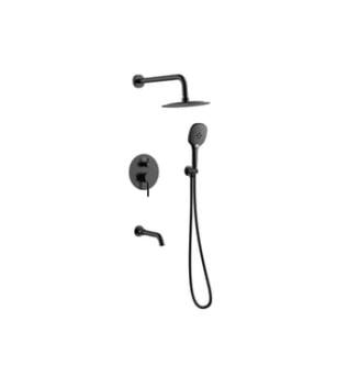 ARKA-E FAS-9002MBK Bathroom Sink Faucet in Matte Black/Matte Black
