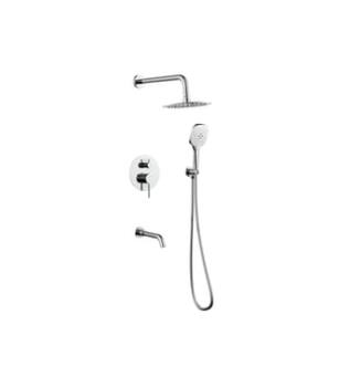 ARKA-E FAS-9002PCH Bathroom Sink Faucet in Chrome/Chrome