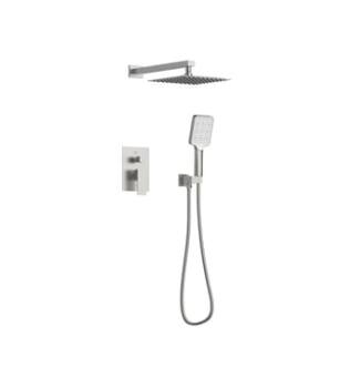 ARKA-E FAS-9003BNK Bathroom Sink Faucet in Brushed Nickel/Brushed Nickel