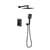 Arka FAS-9003MBK Bathroom Sink Faucet in Matte Black/Matte Black