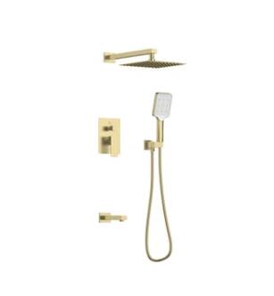 ARKA-E FAS-9004BGD Bathroom Sink Faucet in Brushed Gold/Brushed Gold