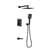 Arka FAS-9004MBK Bathroom Sink Faucet in Matte Black/Matte Black