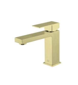 ARKA-E FAV-1001BGD Bathroom Sink Faucet in Brushed Gold/Brushed Gold