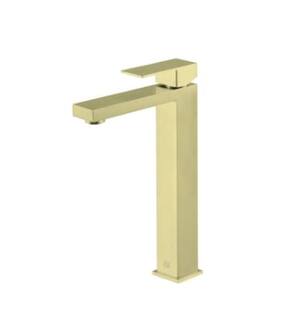 ARKA-E FAV-1002BGD Bathroom Sink Faucet in Brushed Gold/Brushed Gold
