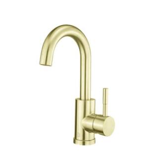 ARKA-E FAV-1003BGD Bathroom Sink Faucet in Brushed Gold/Brushed Gold