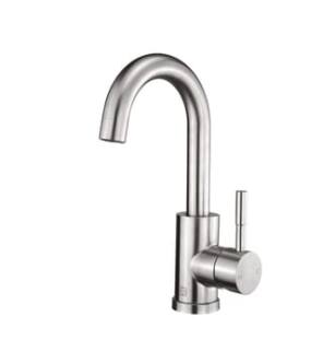 ARKA-E FAV-1003BNK Bathroom Sink Faucet in Brushed Nickel/Brushed Nickel