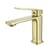 Arka FAV-1004BGD Bathroom Sink Faucet in Brushed Gold/Brushed Gold