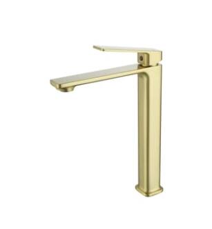 ARKA-E FAV-1005BGD Bathroom Sink Faucet in Brushed Gold/Brushed Gold