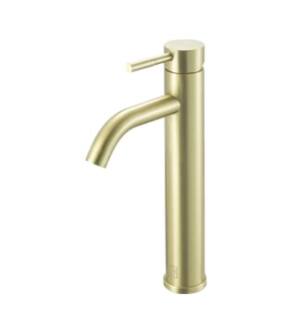 ARKA-E FAV-1007BGD Bathroom Sink Faucet in Brushed Gold/Brushed Gold