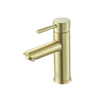 ARKA-E FAV-1008BGD Bathroom Sink Faucet in Brushed Gold/Brushed Gold