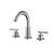 Arka FAV-1009BNK Bathroom Sink Faucet in Brushed Nickel/Brushed Nickel