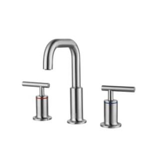 ARKA-E FAV-1010BNK Bathroom Sink Faucet in Brushed Nickel/Brushed Nickel