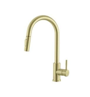 ARKA-E FAK-302BGD Kitchen Faucet in Brushed Gold/Brushed Gold