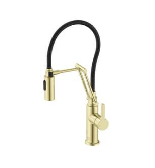 ARKA-E FAK-304BGD Kitchen Faucet in Brushed Gold/Brushed Gold