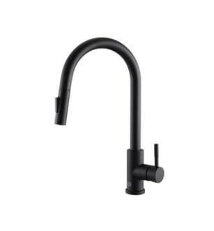 ARKA-E FAK-306MBK Kitchen Faucet in Matte Black/Matte Black